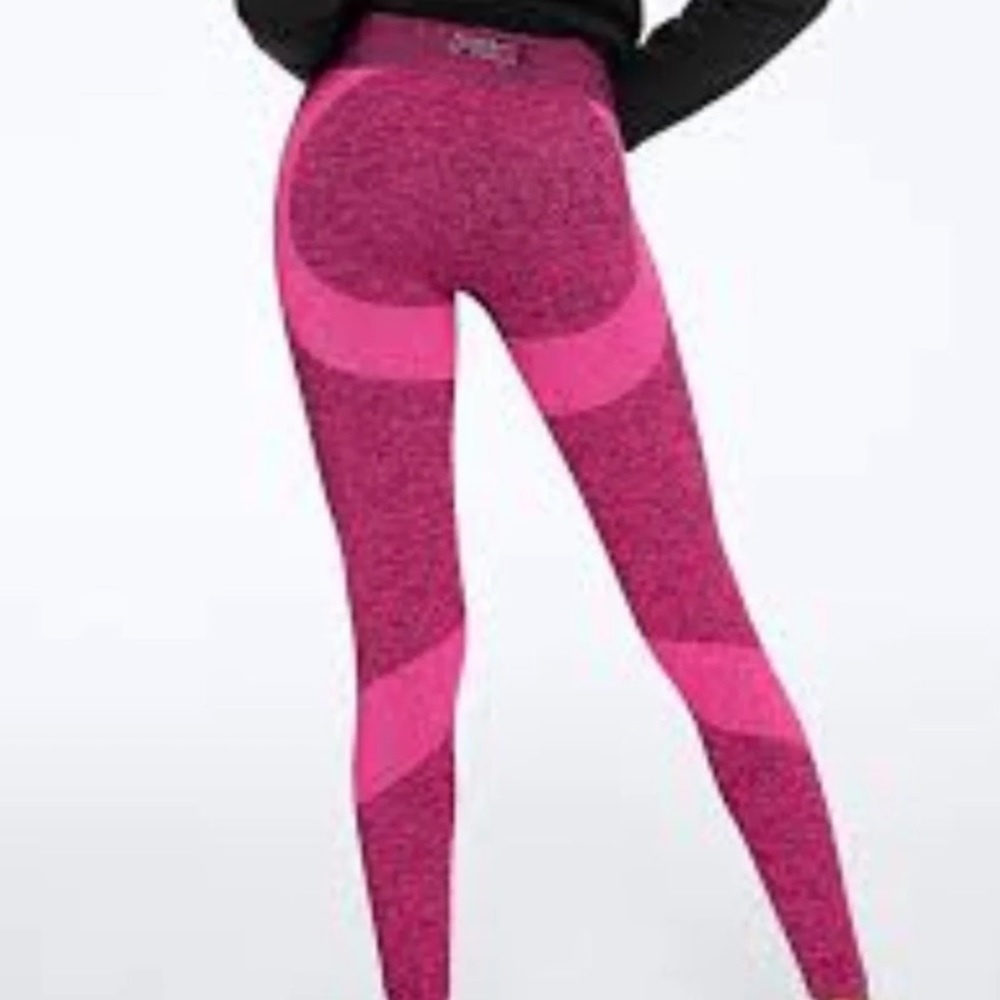 Pink VS leggings size M